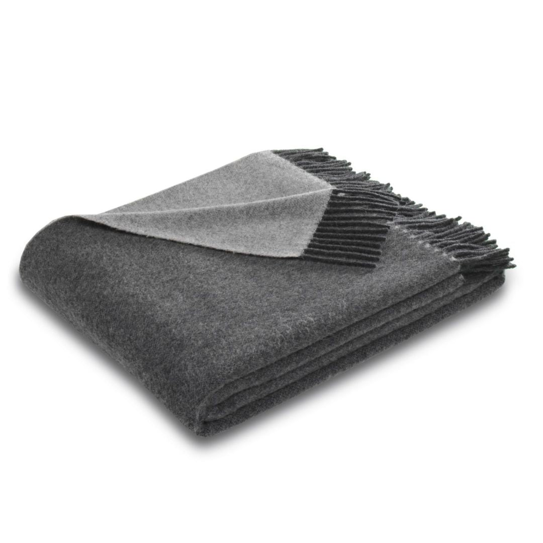 Vilnonis dvipusis pledas ANTRACITE-GREY
