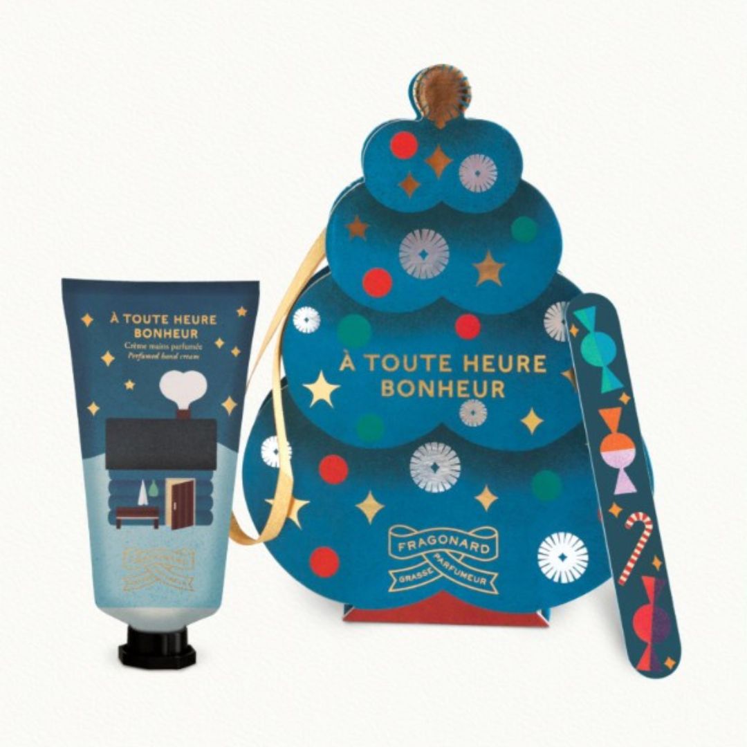 FRAGONARD dovanų rinkinys rankų kremas A toute heure bonheur 50ml + nagų dildė