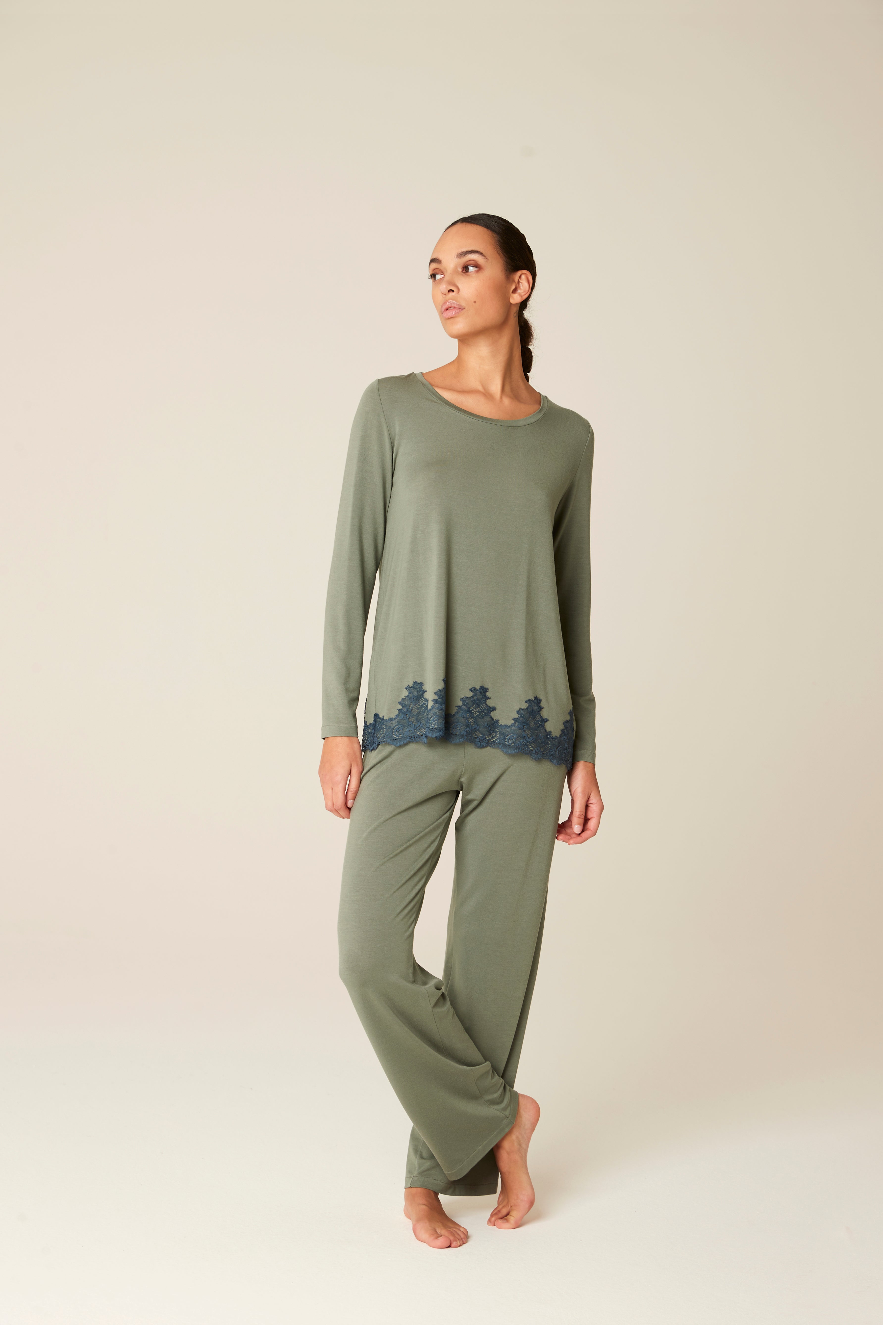 PLUTO pižama LANEVA KHAKI