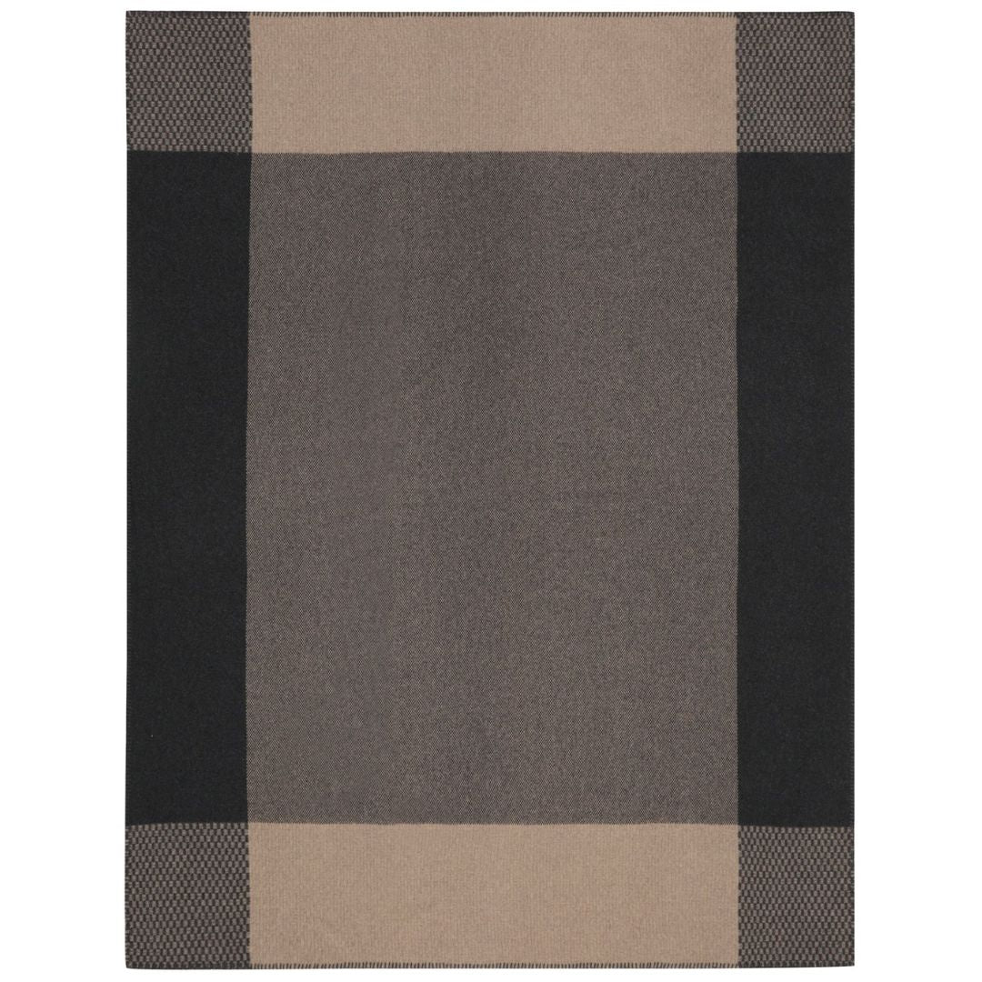 Merino vilnos pledas FRAME MOKKA