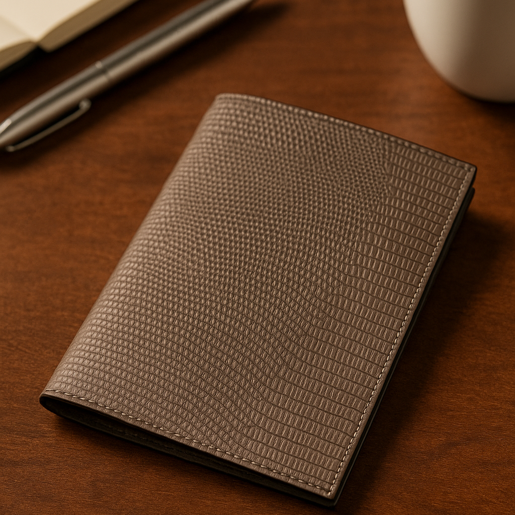 PINETTI dėklas pasui TEBE BRONZE