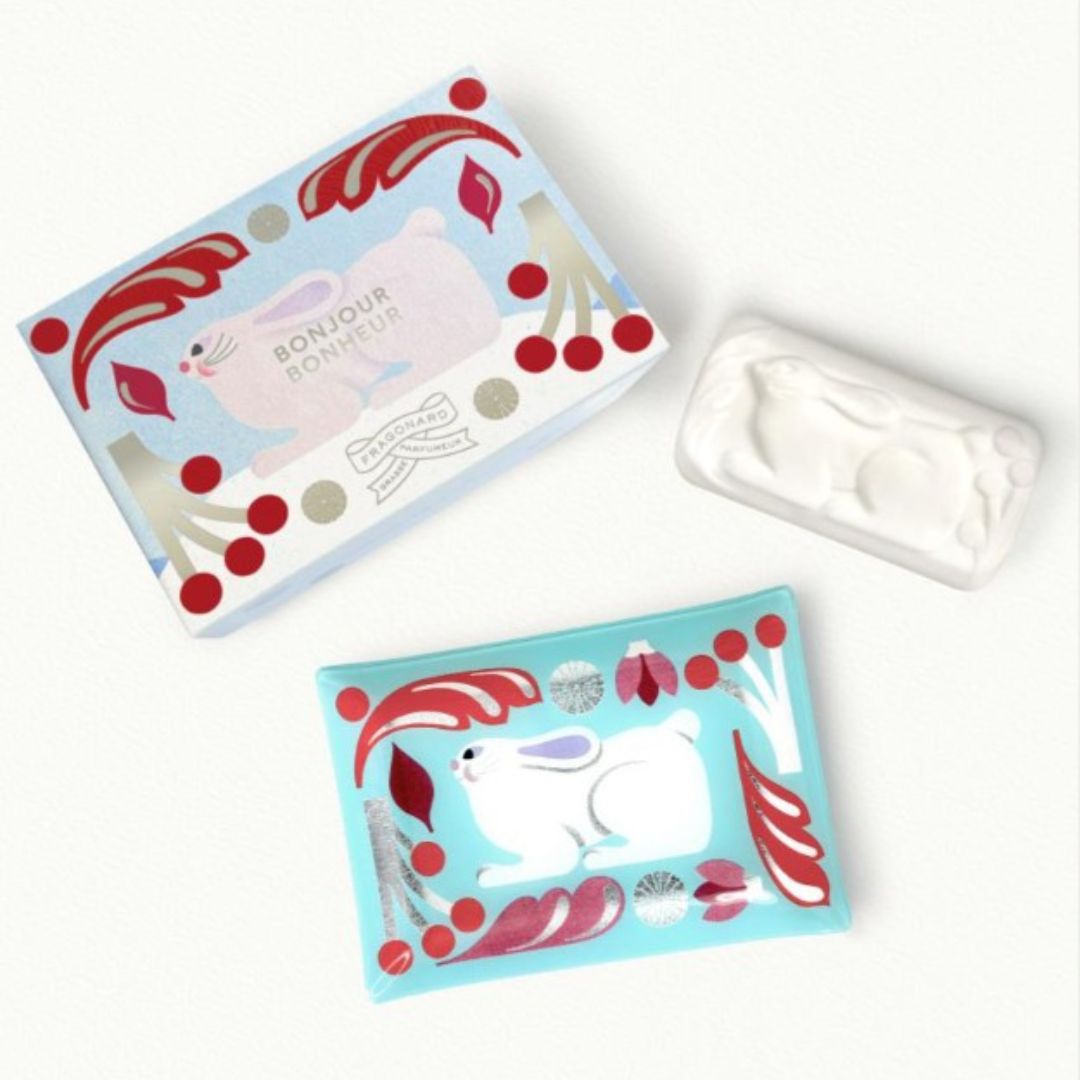 FRAGONARD aromatinis muilas Bonjour Bonheur  150g su muiline