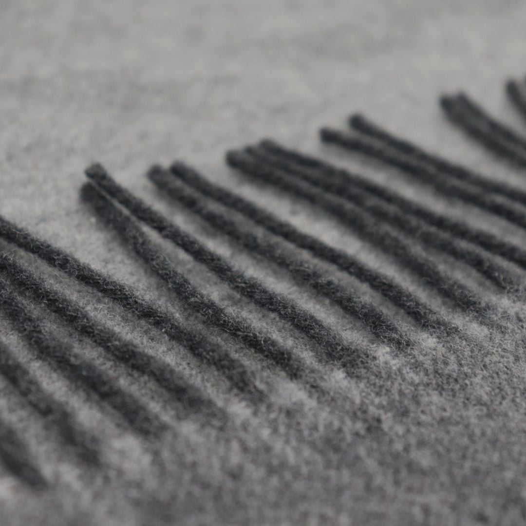 Vilnonis dvipusis pledas ANTRACITE-GREY