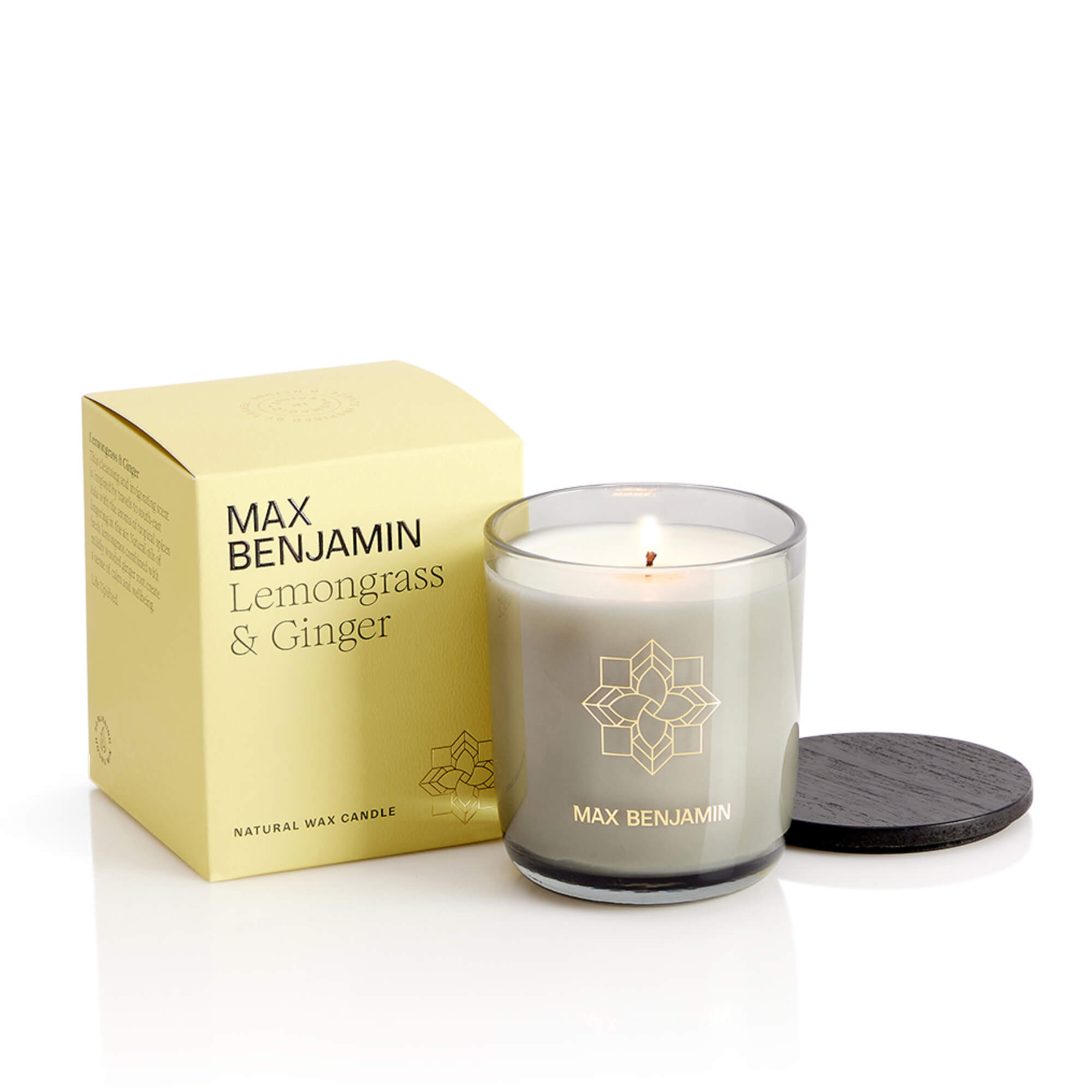 MAX BENJAMIN scented candle Lemongrass & Ginger