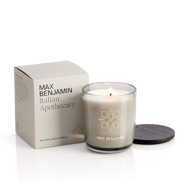 MAX BENJAMIN scented candle ITLIAN APOTHECARY