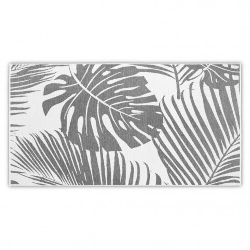Rankšluostis LEAF White – Anthracite - THE HOME STORY