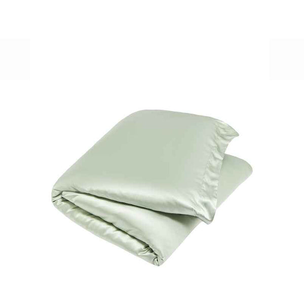 Šilkinis užvalkalas antklodei SAGE GREEN