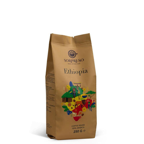 Kavos pupelės ETHIOPIA 250 g - THE HOME STORY
