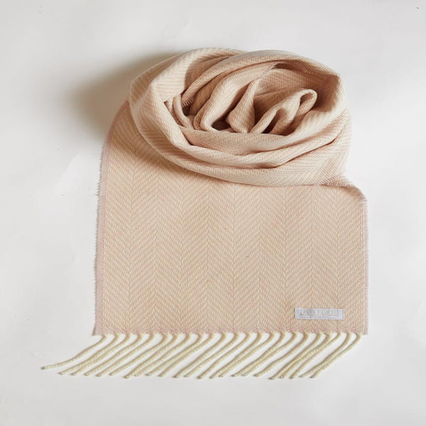 Šalis HERRINGBONE PINK - THE HOME STORY