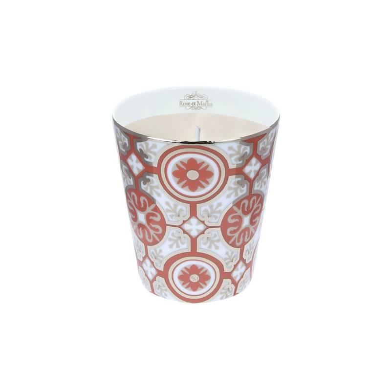 Porceliano indo ir žvakės papildymo rinkinys CASTEU RED PLATINUM - THE HOME STORY
